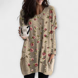 Lejla - Roosa Muster Tunikaga