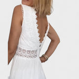 Elena - Elegantne V-kaelusega Lõhikleid