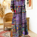 Manuela | Elegantne Patchwork Musterkleit
