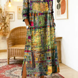 Manuela | Elegantne Patchwork Musterkleit
