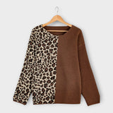 Marina - Mugav Leopardiprindiga Pullover