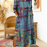 Manuela | Elegantne Patchwork Musterkleit