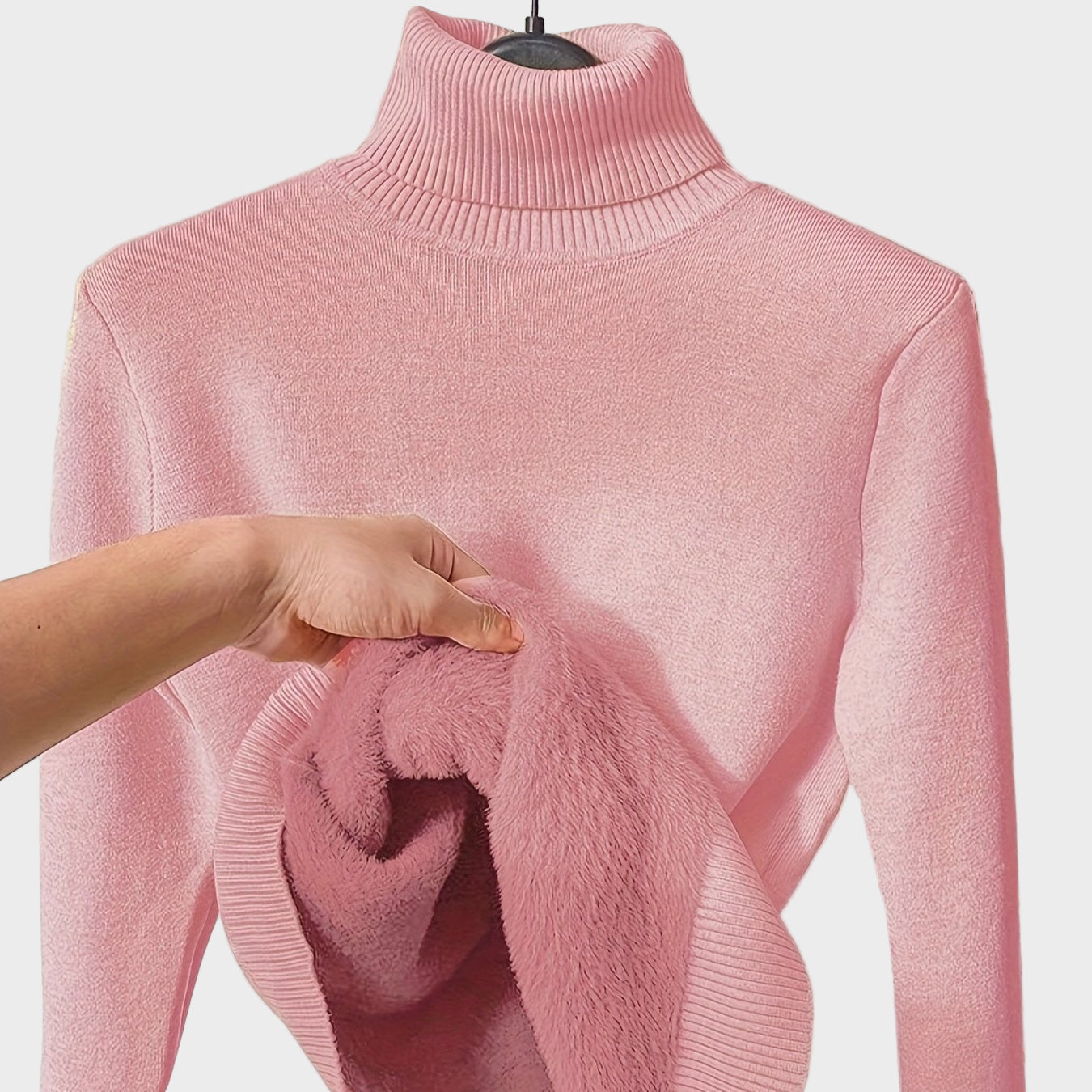 Lea - Mugav kõrge kaelusega pullover