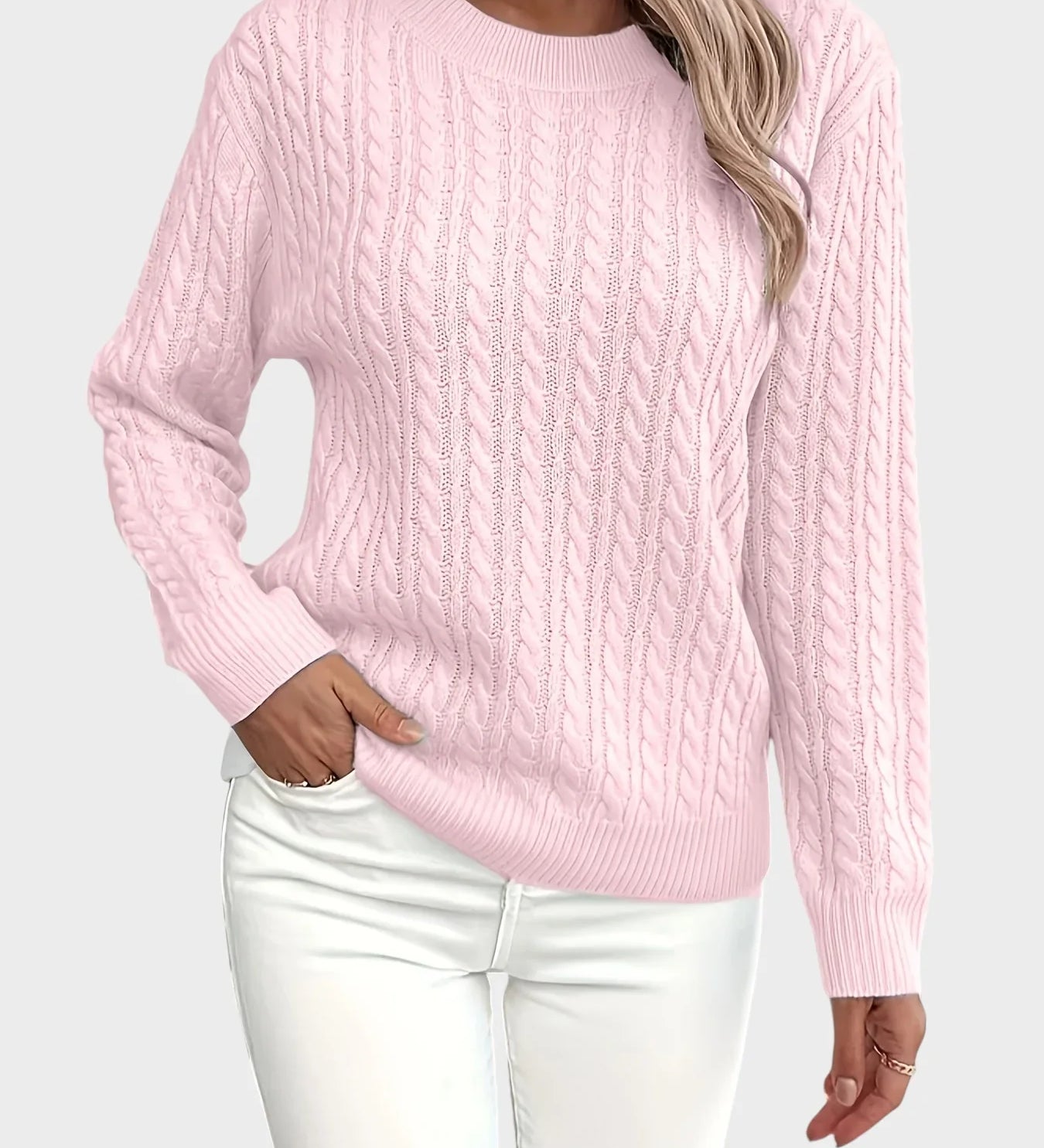 Boža - Naiste Kampsun Kablite Kudumisega