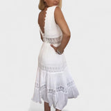Elena - Elegantne V-kaelusega Lõhikleid