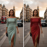 Lily | Chic Maxi Kleid mit Neckholder