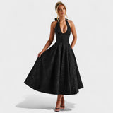Julieta – Midi kleit halter stiilis