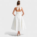Julieta – Midi kleit halter stiilis