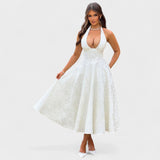 Julieta – Midi kleit halter stiilis