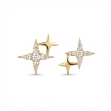 Helendavad Tähekujulised Kõrvarõngad