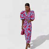 Lily - Troopiline Tuli Kleid