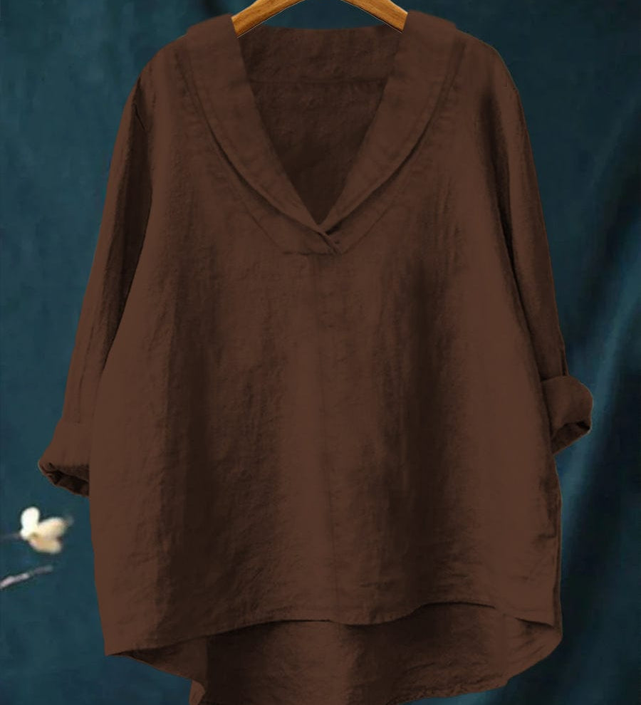 Samantha | Elegantne Linane Bluus Suveks