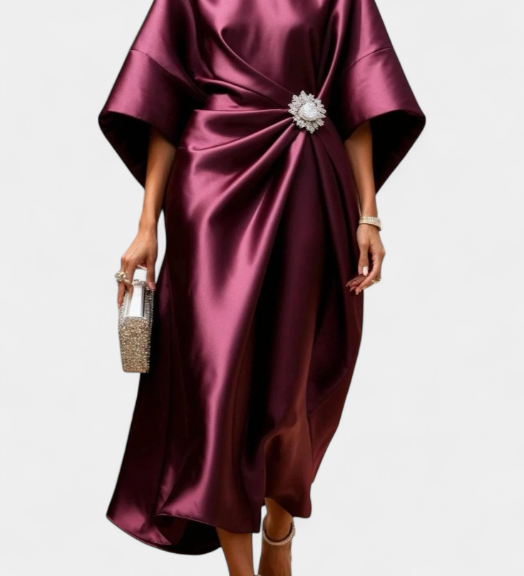 Ubelia - Šik Sädelev Satäänne Mini Kleit