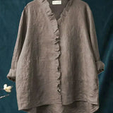 Eline | Elegantne Linane Bluus Suveks