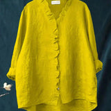 Eline | Elegantne Linane Bluus Suveks