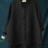 Eline | Elegantne Linane Bluus Suveks