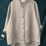 Eline | Elegantne Linane Bluus Suveks
