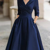 ALICIA | Elegantne midi kleit