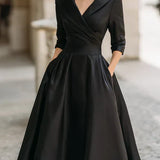 ALICIA | Elegantne midi kleit