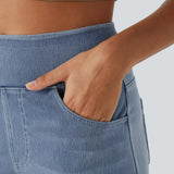 Evie™ | Bequeme, hoch taillierte, dehnbare Hose
