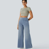 Evie™ | Bequeme, hoch taillierte, dehnbare Hose