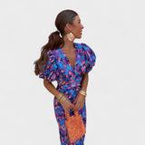 Lily - Troopiline Tuli Kleid