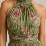 MIRELY | Midi Kleit Halter Marsciato