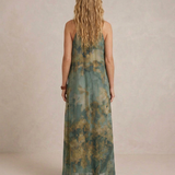 FLORA | Maxi Kleid Chiffon Lilled Boho
