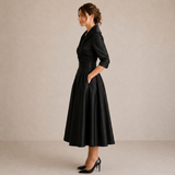 ALICIA | Elegantne midi kleit