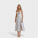 Petra - Midi Korsett Kleid