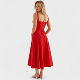 Petra - Midi Korsett Kleid
