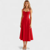 Petra - Midi Korsett Kleid