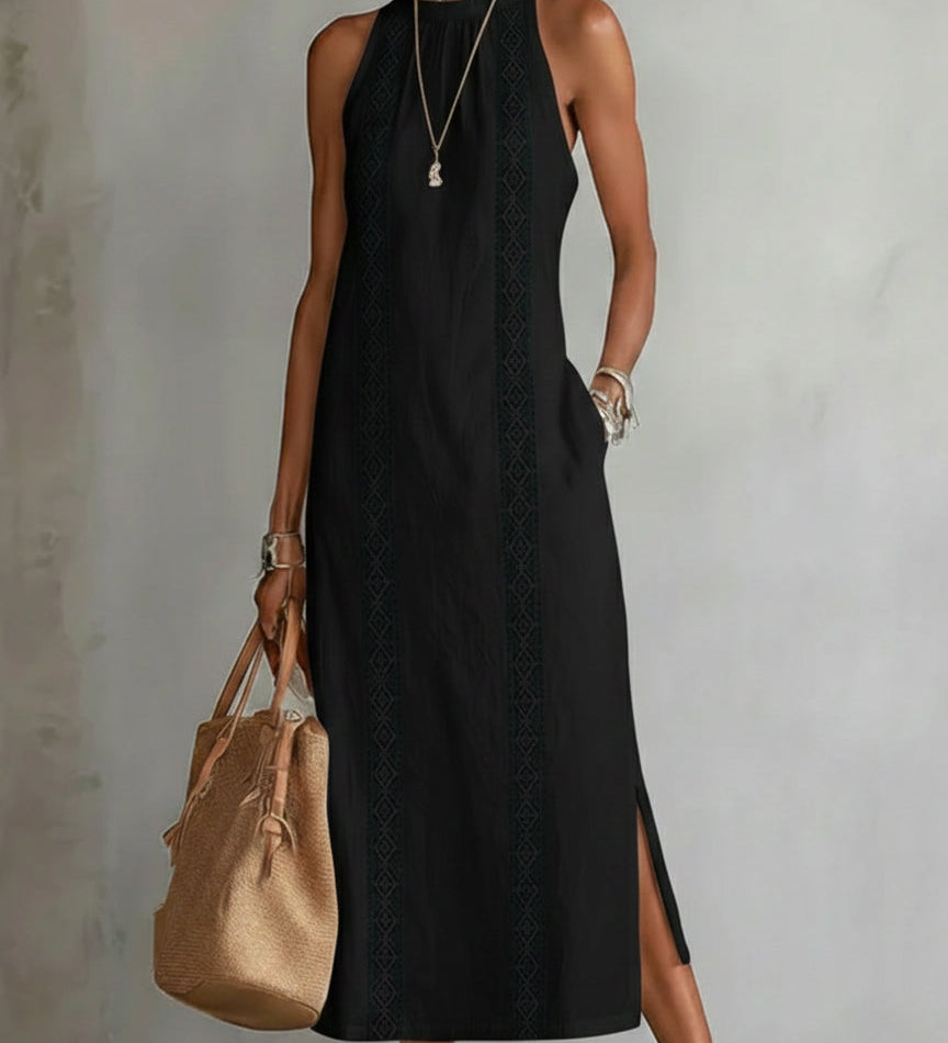 Jimena™ - Linane elegantne midi kleit