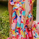 Romy | Boho-suvi kleit laperduvartega