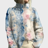 Elegantne – Lillemustriga Kootud Sviiter