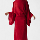 Filipa - Villane ja puuvillane kimono kleit koos vööga